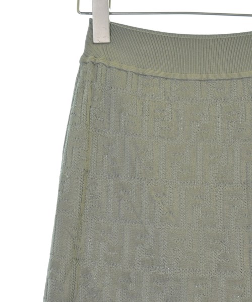 FENDI（フェンディ）ロング・マキシ丈スカート グレー サイズ:38(S位) レディース/2200644358118