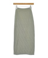 FENDI（フェンディ）ロング・マキシ丈スカート グレー サイズ:38(S位) レディース/2200644358118
