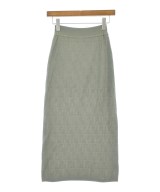 FENDI（フェンディ）ロング・マキシ丈スカート グレー サイズ:38(S位) レディース/2200644358118