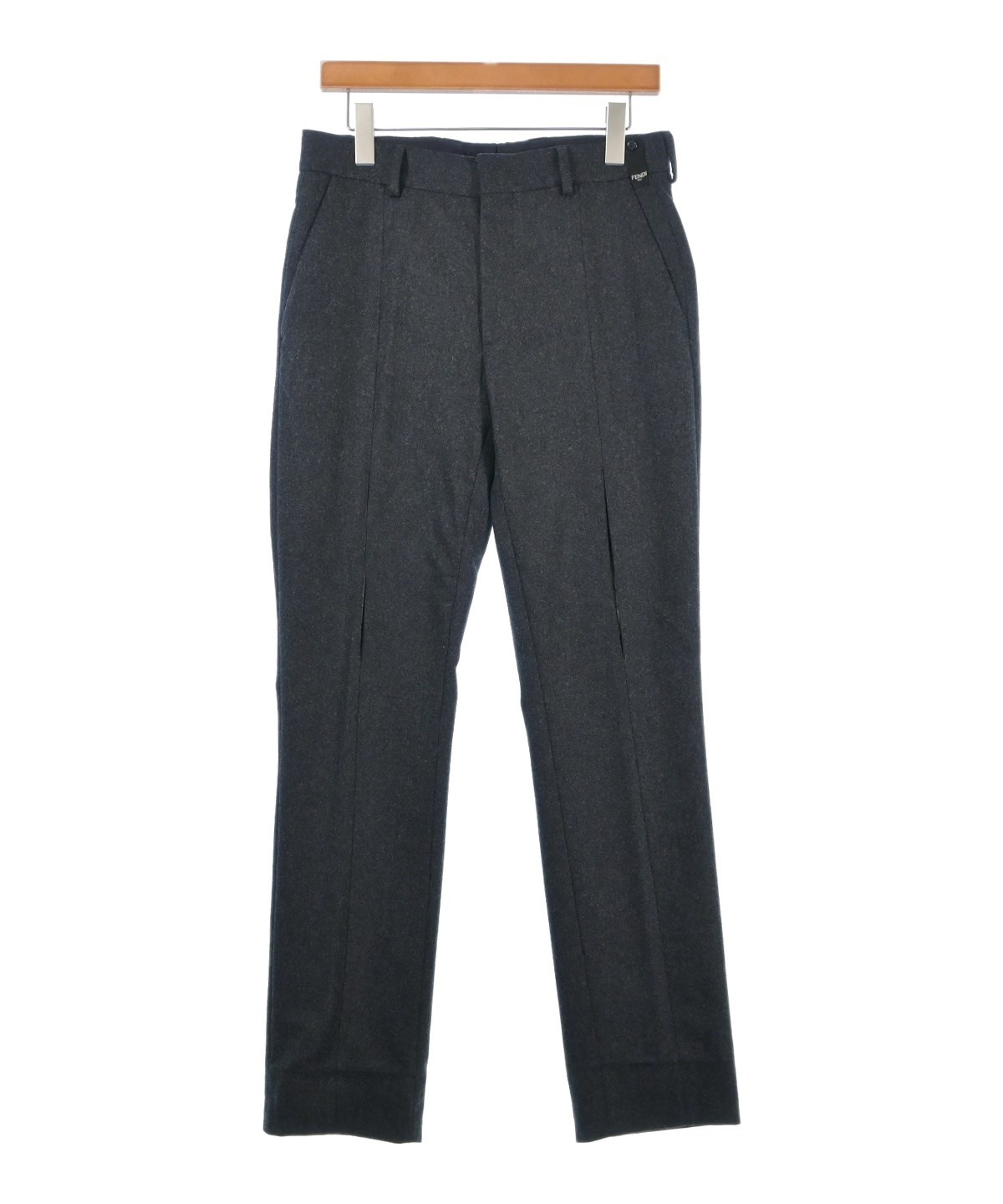 新品未使用 FENDI フェンディ スリムフィット スラックス スーツ 48 M FENDI（フェンディ）スラックス グレー サイズ:44(S位) メンズ