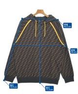 FENDI（フェンディ）パーカー 茶 サイズ:XL メンズ/2200579298176