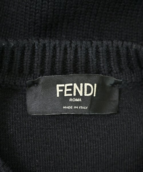 FENDI（フェンディ）ニット・セーター 黒 サイズ:48(L位) メンズ/2200588399017