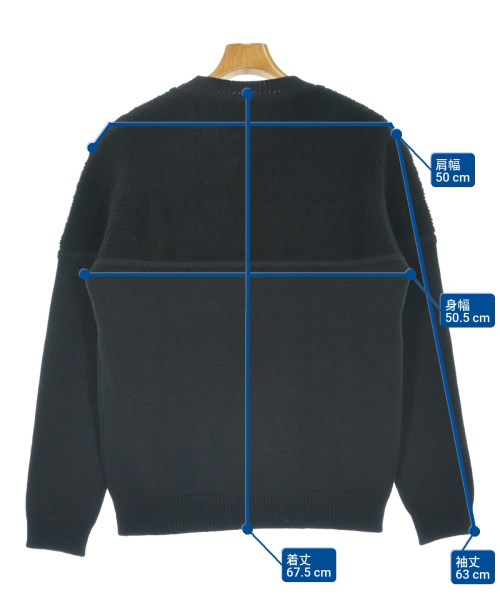FENDI（フェンディ）ニット・セーター 黒 サイズ:48(L位) メンズ/2200588399017