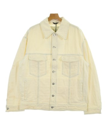 FENDI（フェンディ）デニムジャケット 白 サイズ:50(XL位