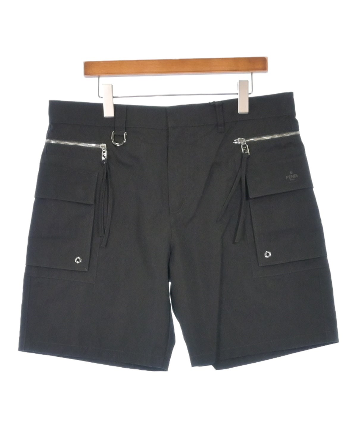 FENDI（フェンディ）ショートパンツ 黒 サイズ:54(XXL位) メンズ