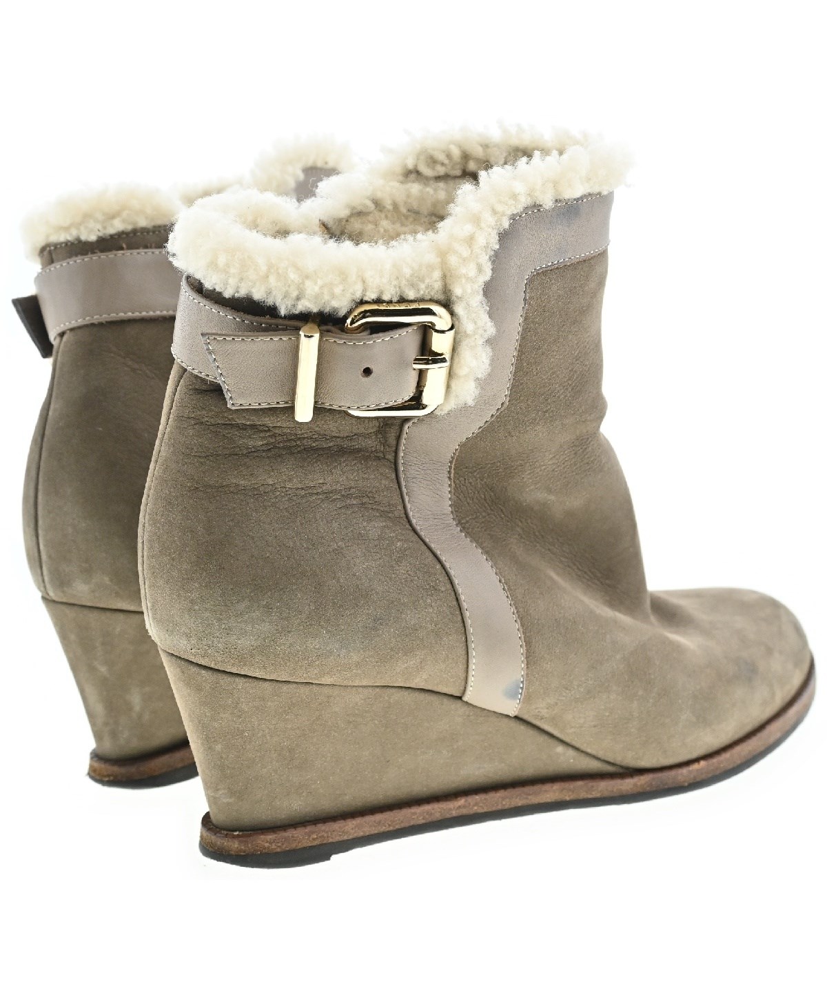 FENDI Boots EU37 US6.5 Gray product image view 2