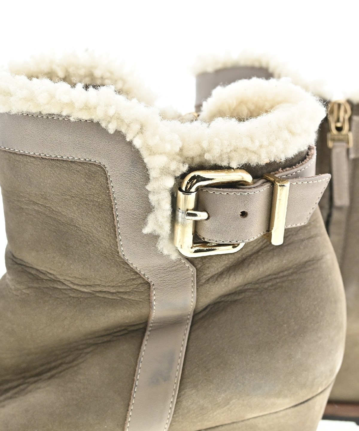 FENDI Boots EU37 US6.5 Gray product image view 7