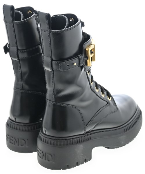 FENDI（フェンディ）ブーツ 黒 サイズ:EU35(21.5cm位) レディース/2200610042010