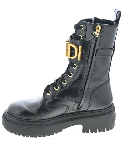 FENDI（フェンディ）ブーツ 黒 サイズ:EU35(21.5cm位) レディース/2200610042010