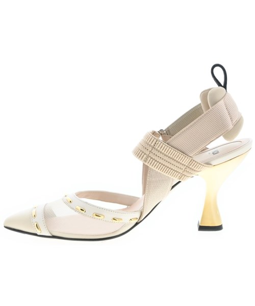 FENDI（フェンディ）パンプス ベージュ サイズ:EU35(21.5cm位) レディース/2200610042027