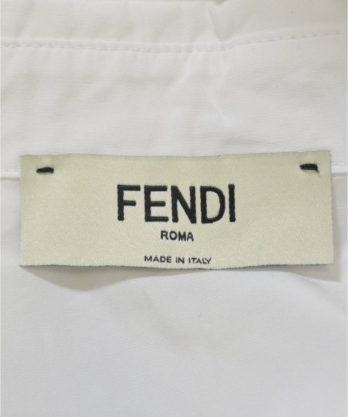 FENDI（フェンディ）カジュアルシャツ 白 サイズ:38(S位) レディース/2200610042300