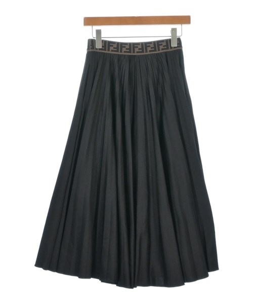 FENDI（フェンディ）ロング・マキシ丈スカート 黒 サイズ:38(S位) レディース/2200611648204