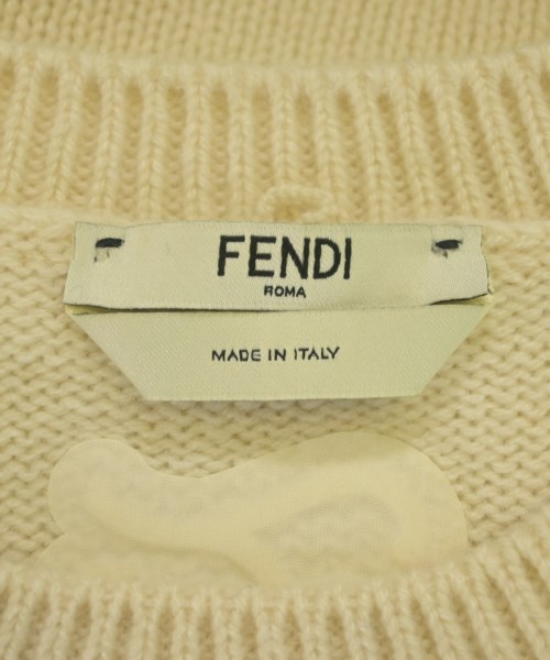 FENDI（フェンディ）ニット・セーター 白 サイズ:38(S位) レディース/2200611648334