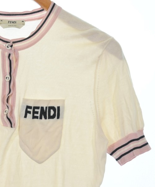 FENDI（フェンディ）ニット・セーター 白 サイズ:40(M位) レディース/2200624180050