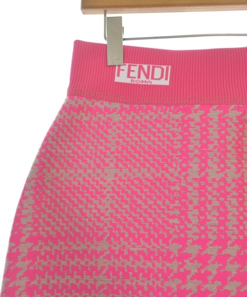 FENDI（フェンディ）ロング・マキシ丈スカート ピンク サイズ:44(L位) レディース/2200624931126
