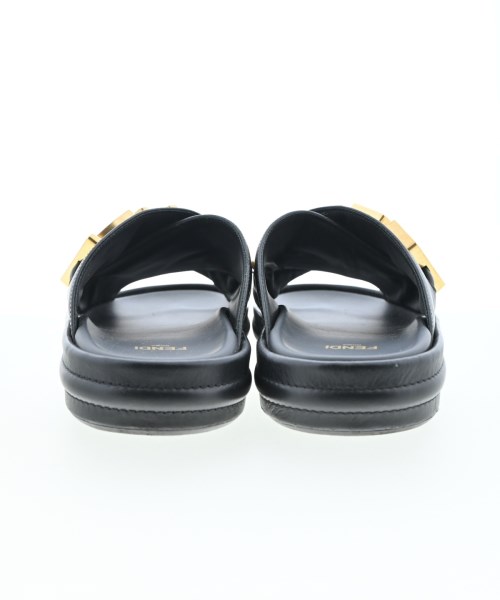 FENDI（フェンディ）サンダル 黒 サイズ:EU38(24.5cm位) レディース/2200625637089