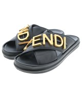 FENDI（フェンディ）サンダル 黒 サイズ:EU38(24.5cm位) レディース/2200625637089