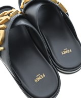 FENDI（フェンディ）サンダル 黒 サイズ:EU38(24.5cm位) レディース/2200625637089