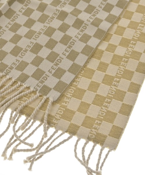 FENDI（フェンディ）マフラー ベージュ サイズ:- レディース/2200627744174