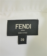 FENDI（フェンディ）ドレスシャツ 白 サイズ:39(M位) メンズ/2200628047083