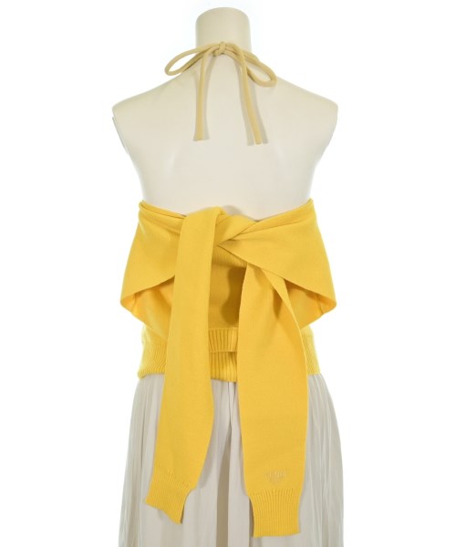 FENDI（フェンディ）ニット・セーター 黄 サイズ:36(XS位) レディース/2200628943132