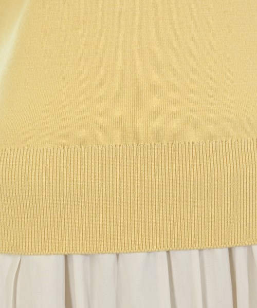 FENDI（フェンディ）ニット・セーター 黄 サイズ:36(XS位) レディース/2200628943132