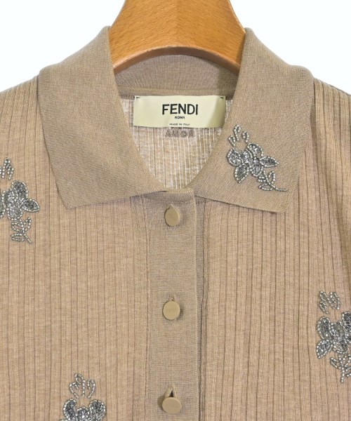 FENDI（フェンディ）ニット・セーター ベージュ サイズ:XS レディース/2200625754076
