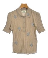 FENDI（フェンディ）ニット・セーター ベージュ サイズ:XS レディース/2200625754076