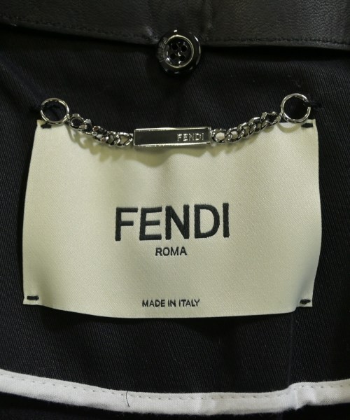 FENDI（フェンディ）チェスターコート 黒 サイズ:38(S位) レディース/2200625754236