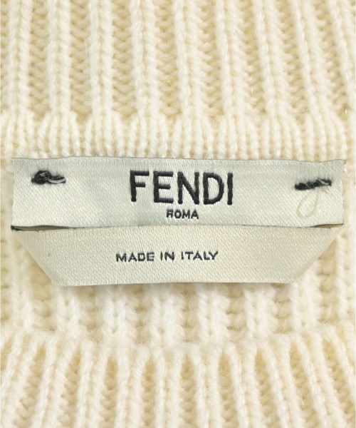 FENDI（フェンディ）ニット・セーター 白 サイズ:36(XS位) レディース/2200625754304