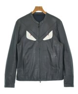 FENDI（フェンディ）ライダース 紺 サイズ:50(XL位) メンズ/2200629539013
