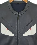 FENDI（フェンディ）ライダース 紺 サイズ:50(XL位) メンズ/2200629539013