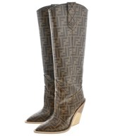 FENDI（フェンディ）ブーツ 茶 サイズ:EU36(22.5cm位) レディース/2200630434017