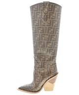 FENDI（フェンディ）ブーツ 茶 サイズ:EU36(22.5cm位) レディース/2200630434017