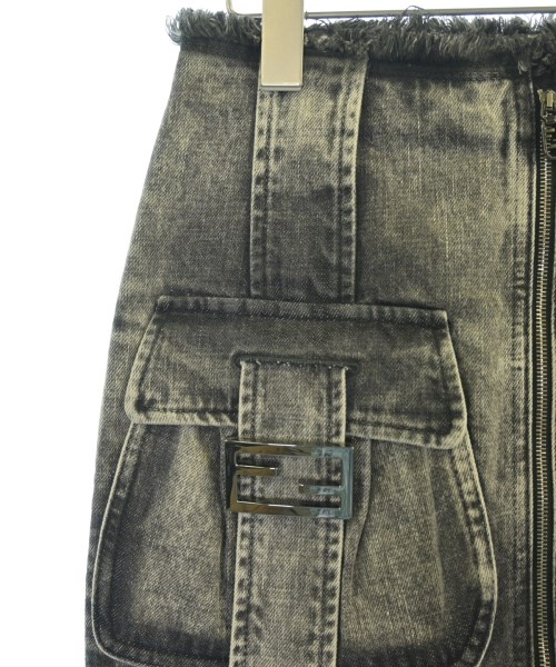 FENDI（フェンディ）ミニスカート 黒 サイズ:36(XS位) レディース/2200616815021