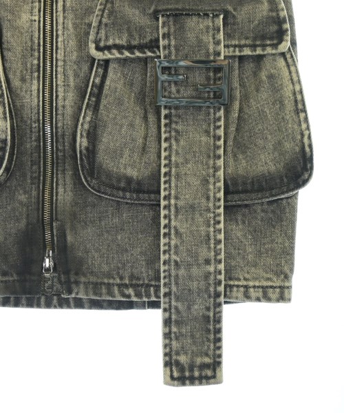 FENDI（フェンディ）ミニスカート 黒 サイズ:36(XS位) レディース/2200616815021