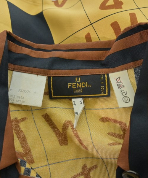 FENDI（フェンディ）カジュアルシャツ 黄 サイズ:44(L位) レディース/2200631693062
