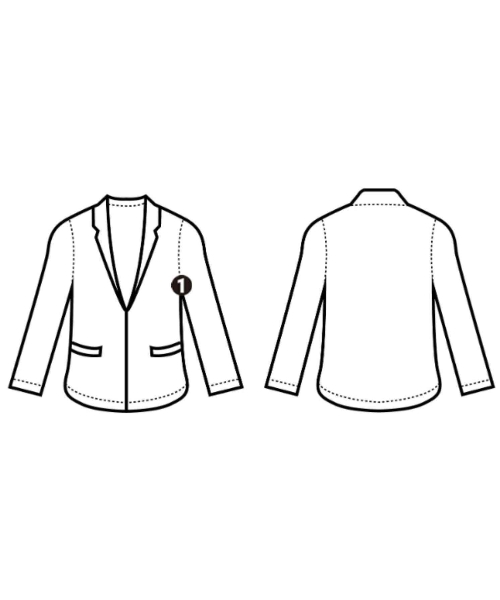 FENDI（フェンディ）テーラードジャケット 黒 サイズ:50(XL位) メンズ/2200633253035