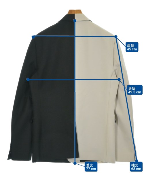FENDI（フェンディ）テーラードジャケット 黒 サイズ:50(XL位) メンズ/2200633253035