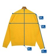 FENDI（フェンディ）ニット・セーター 黄 サイズ:48(L位) メンズ/2200623082331