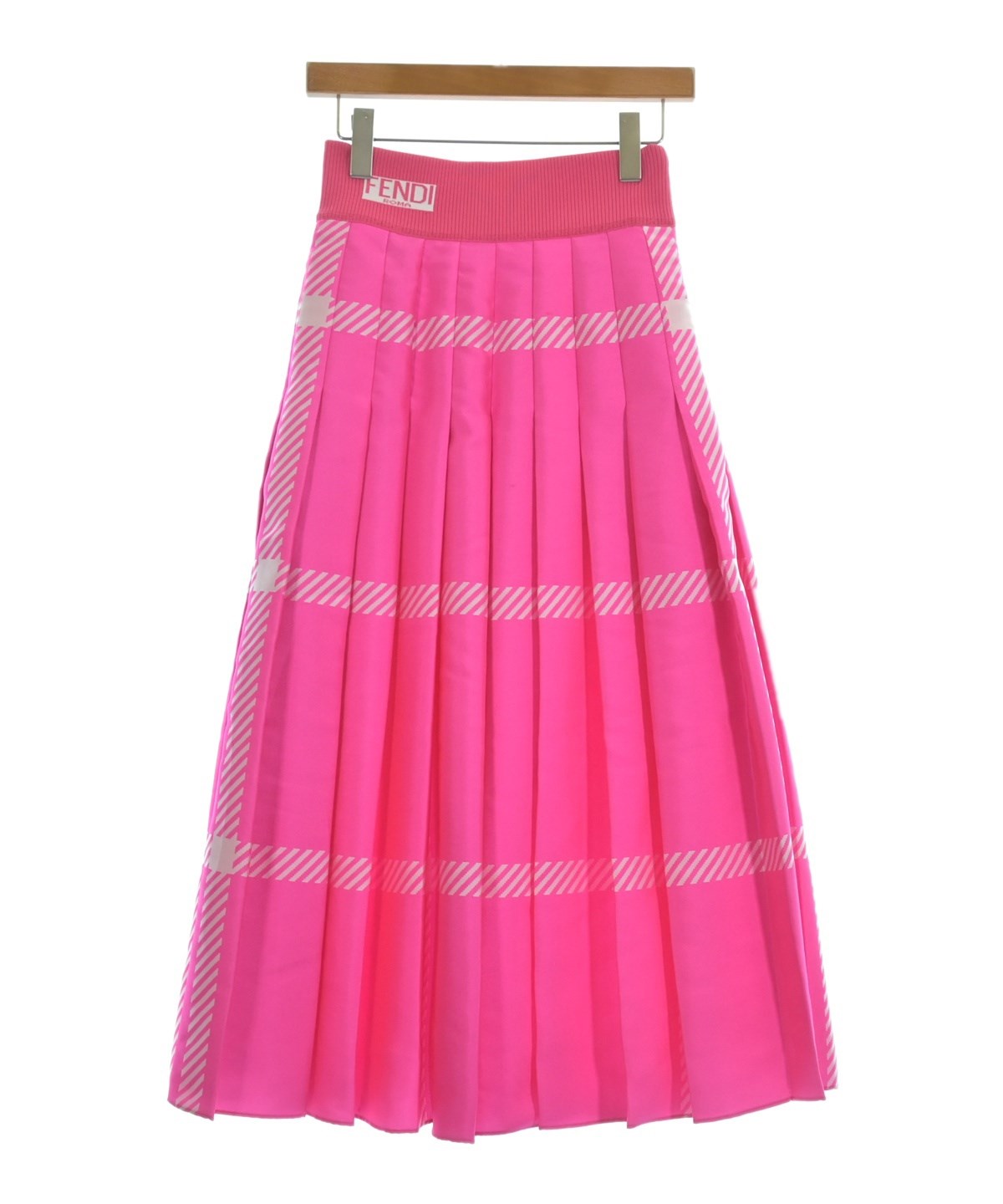 フェンディ スカート FENDI（フェンディ）ロング・マキシ丈スカート ピンク サイズ:38(S位