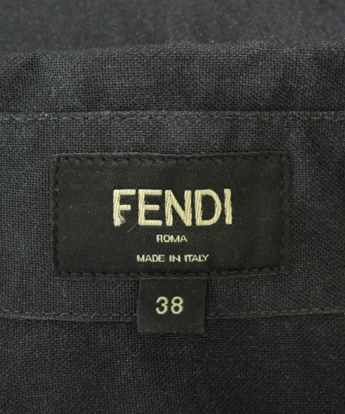 FENDI（フェンディ）カジュアルシャツ 黒 サイズ:38(S位) メンズ/2200611933041