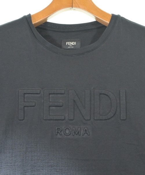 FENDI（フェンディ）Tシャツ・カットソー 黒 サイズ:XS メンズ/2200611933058