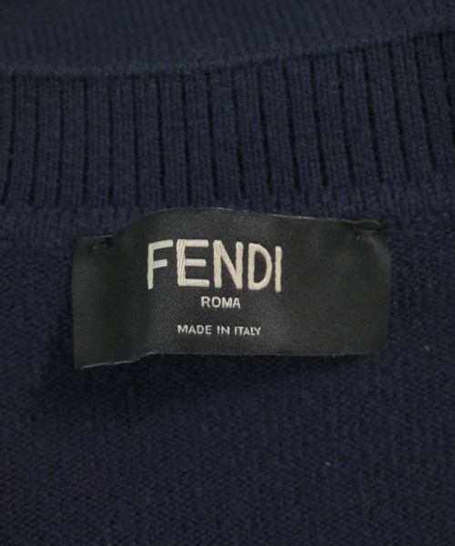 FENDI（フェンディ）カーディガン 紺 サイズ:50(XL位) メンズ/2200621245011