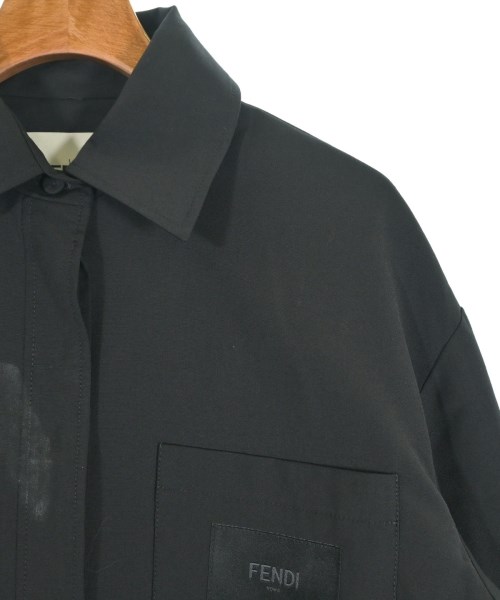 FENDI（フェンディ）カジュアルシャツ 黒 サイズ:36(XS位) レディース/2200600503026