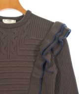 FENDI（フェンディ）ワンピース 茶 サイズ:38(S位) レディース/2200668456029
