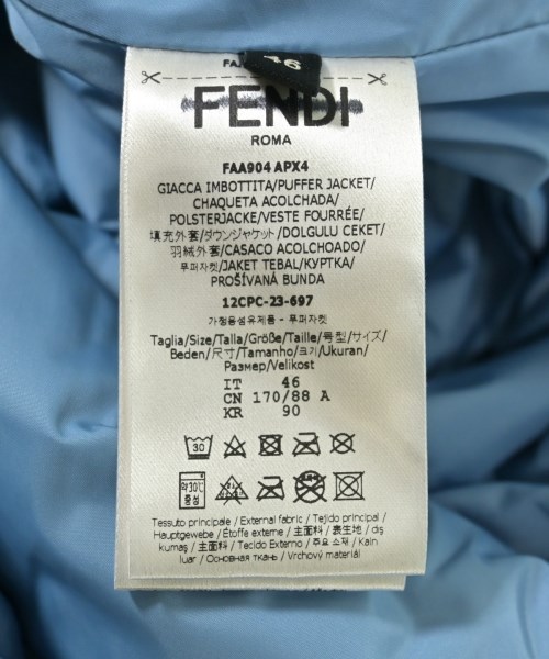 FENDI（フェンディ）ブルゾン 茶 サイズ:46(M位) メンズ/2200670295012