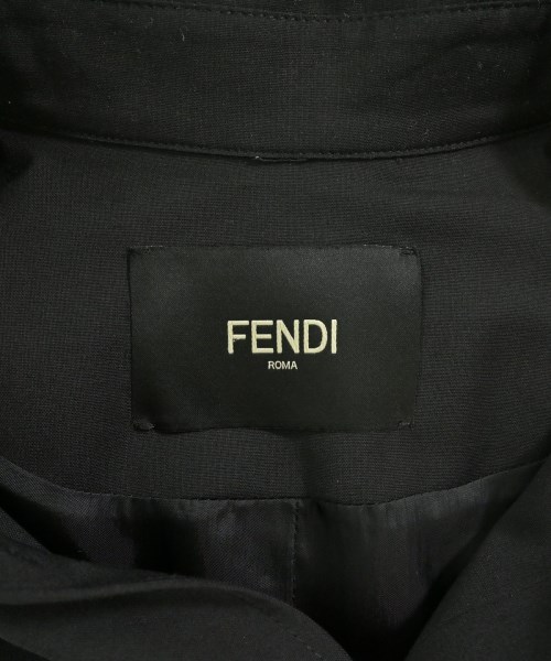 FENDI（フェンディ）カジュアルシャツ 黒 サイズ:44(S位) メンズ/2200670295050