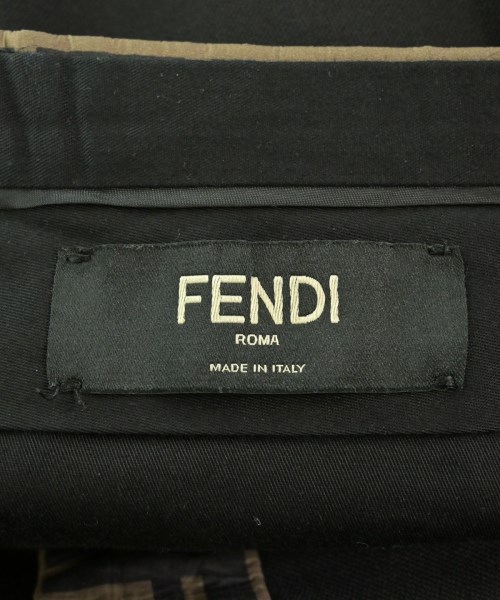 FENDI（フェンディ）スラックス 黒 サイズ:48(L位) メンズ/2200674060036