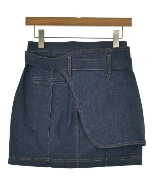 FENDI（フェンディ）ミニスカート 紺 サイズ:38(S位) レディース/2200675011099